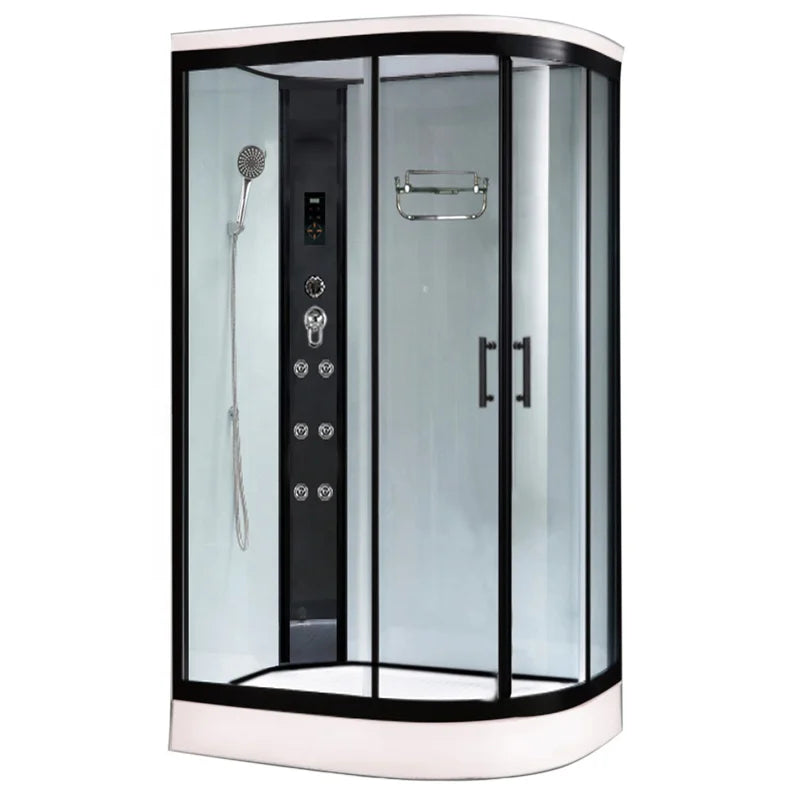 Hot Sale Cubicle Complete Enclosed Shower Room Tempered Glass Sliding Steam Shower Cabin