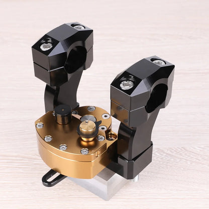 Adjustable Radial Steering Damper Stabilizer Reversed Safety Mounting Kit Fit for CFMOTO 450MT IBEX 450 CF MOTO 450 MT 2024 2025