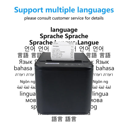 80mm Wireless USB Mini Thermal Printer for POS System Stock Item