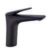 Latest Design Brass Single Hole Deck Hot Cold Water Bathroom Cabinet Washbasin Tap Featuring Ceramic Valve 5 Year Warranty