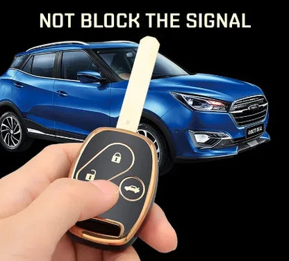 New for Honda Fit TPU Car Key Case Shell Cover Protective Key Fob Bag for Accord Civic CRV CR-V Pilot Insight Ridgeline
