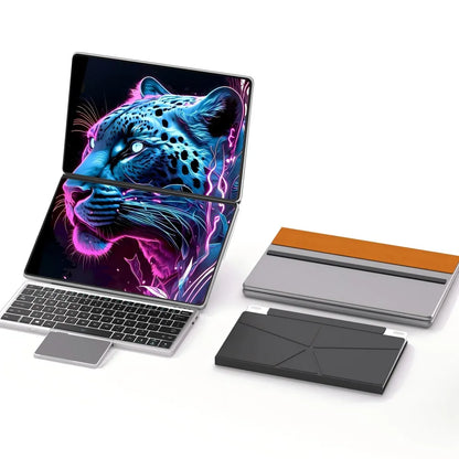 OEM 10.95" Inch Dual Screen Notebook IPS Panel I3-1215U CPU 16GB+128GB/256GB English Keyboard Metal Body SSD Touchscreen Laptop