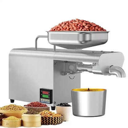 Hot Selling Apricot Kernel 1 Gallon Cold Coconut Auto 6yl95 Press Machine Oil Mill for Sale