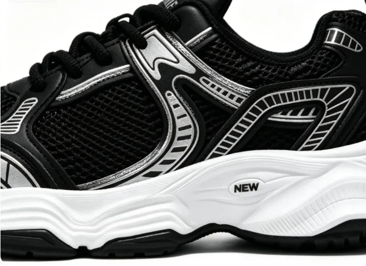 2027 NEW KJ Men's Campus Youth Retro Thick Soled Sports Shoes Unique Design Increased Fashion Well Match Running Casual Shoes