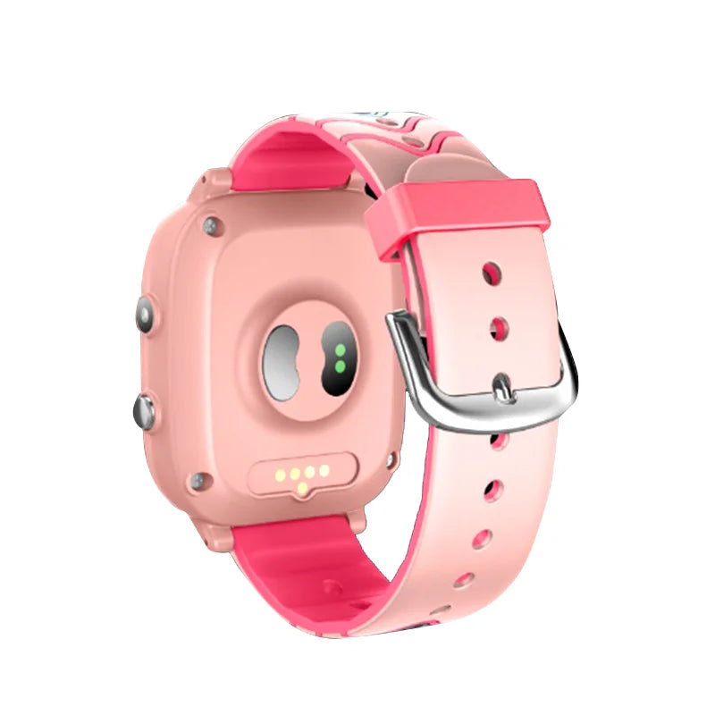 GPS Tracker 4G LTE Touch Screen Wrist Watch Bp Monitor With Temp Body Detection Support Sos Video Call T5S