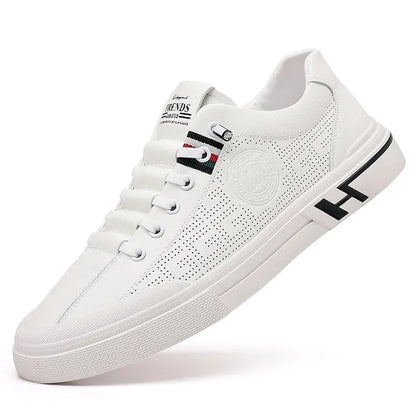 New Arrival Men's Casual Sports Shoes Comfortable Breathable Fashion Design with Genuine Leather Lining PVC Insole Walk Style
