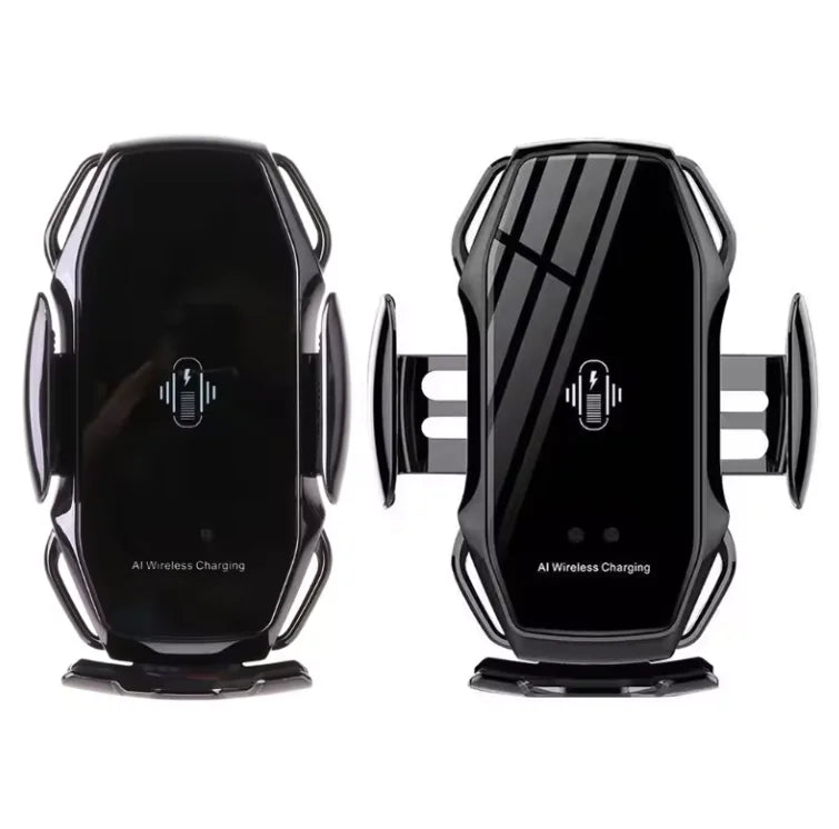 A5 Car Wireless Charger Type-c Mobile Phone Holder Infrared Automatic Induction Opening and Closing Support Max 15w Output