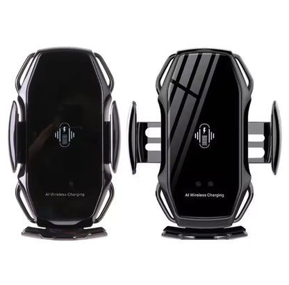 A5 Car Wireless Charger Type-c Mobile Phone Holder Infrared Automatic Induction Opening and Closing Support Max 15w Output