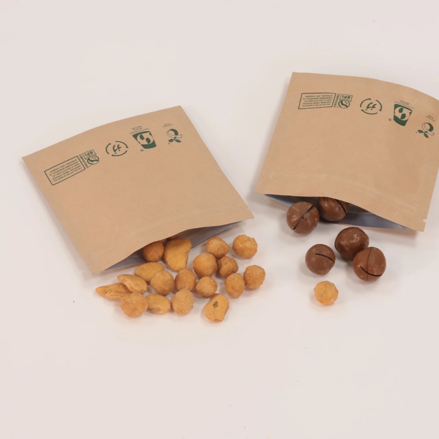 Customizable Empty Paper Bag for Charcoal Multiple Layer with Personalized Logo for Food and Shopping Use