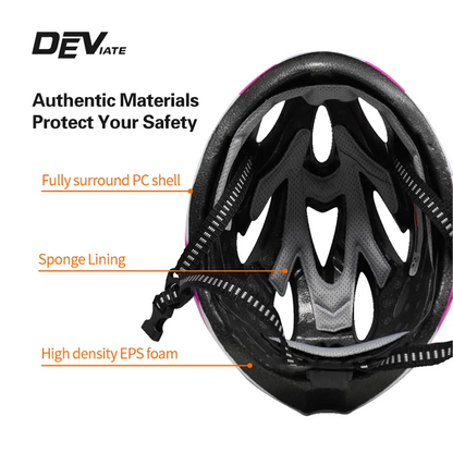 DEVIATE OEM ODM Custom Adjustable Dirt Bike Helmet with 11-15 Air Vents EPS+PC Material for E-Bike & Biking