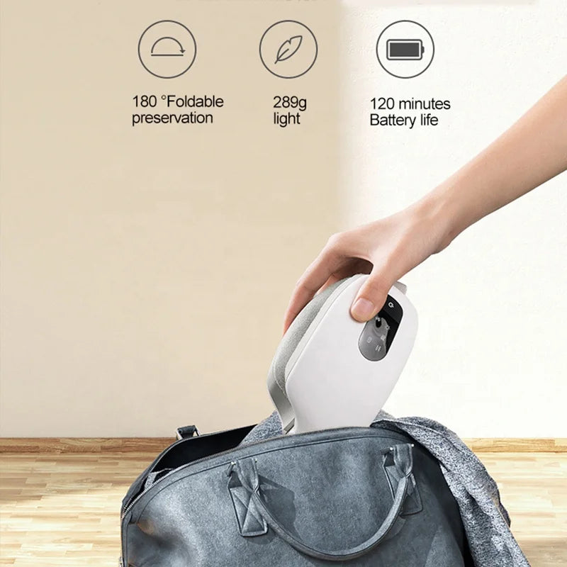 MEIZONS Portable  AI New Arrivals Heat air Pressure Eye Therapy Luxury Eye Massage of Customized logo