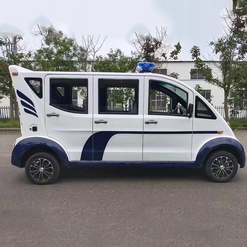 Hot Sale Classic Design 5/8 Seater Battery-powered Fully Enclosed Electric Patrol Car