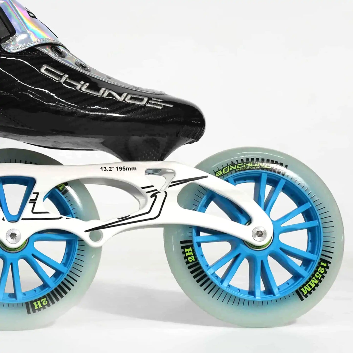 Adjustable Inline Professional Carbon Speed Skating Shoes 3/4 Wheels 100mm*4/110mm*3/110mm*4