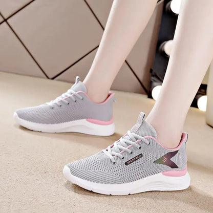 New Mesh Women's Shoes Breathable Fashionable Casual and Travel Shoes