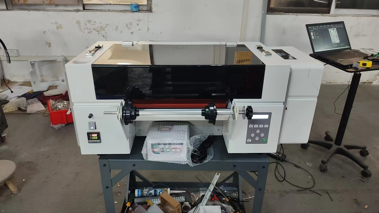 Unic 2025 New Arrival A3 UV DTF Printer with Laminator for Small Businesses AB Film Print 1 Year Warranty