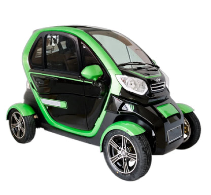 Leoncitycoco Zhejiang China Orange 3 Person Seater Electric Vehicle Car