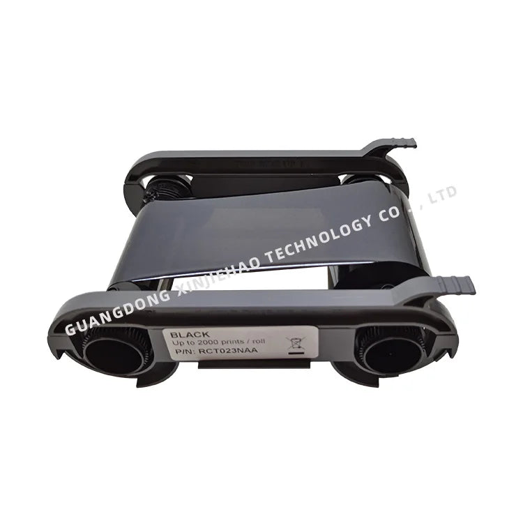 Original  RCT023NAA Black Monochrome Ribbon for Primacy Zenius Elypso Edikio FLEX Duplex ID Card Printer