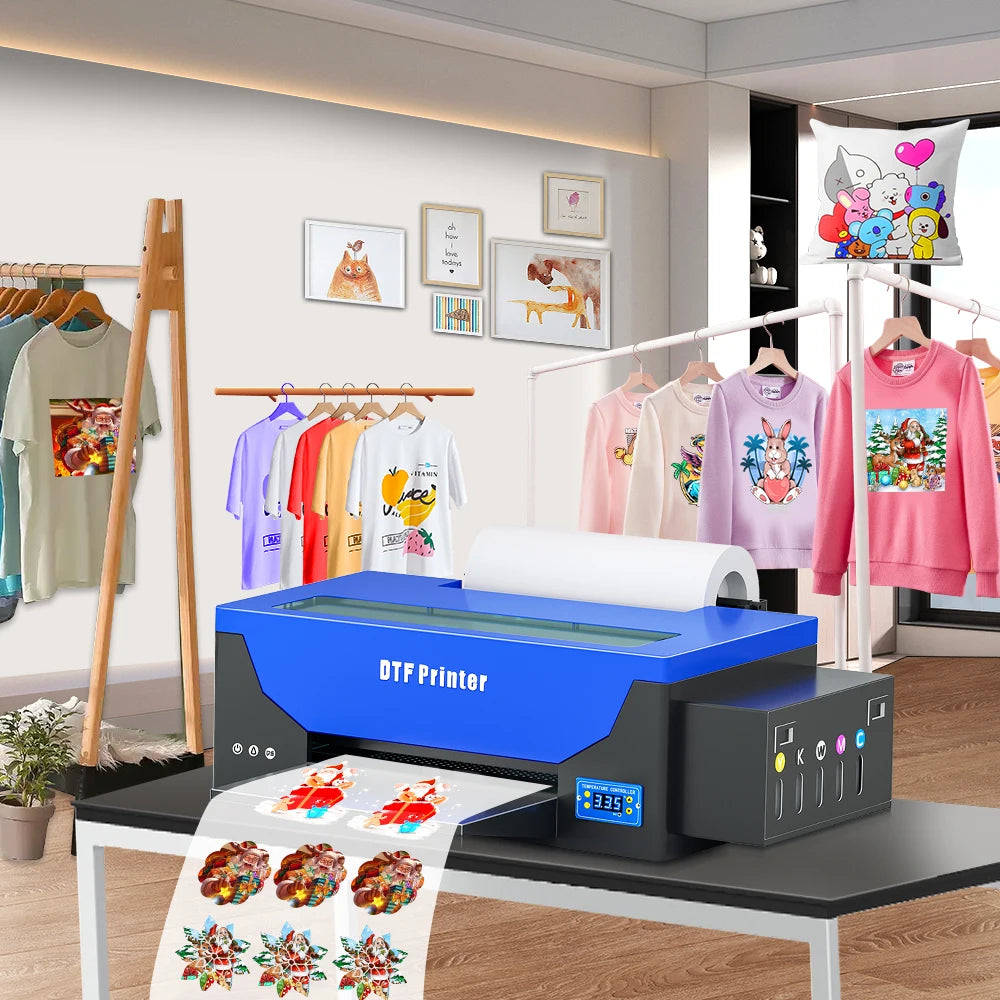 Hot Selling DTF Printer T-shirt Printing Machine Impresora DTF Printer A3 R1390 L1800 PET Film Transfer Printing Machine
