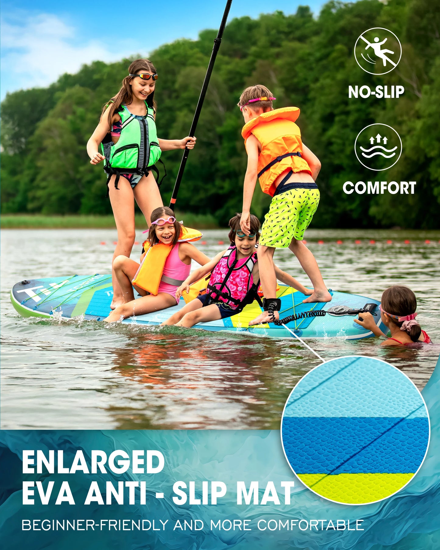 Poland Local Stock Inflatable sup Paddle Board HOT WELDING SEAM sup Gonfiabile Drop Stitch Material Paddle Surf Board