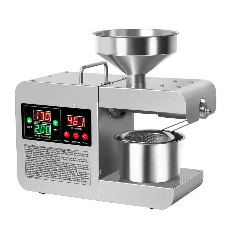 Hot Selling Professional Automatic Cold and Hot Cooking Oil Processing Machine Sunflower/Olive/Sesame Oil Press Press