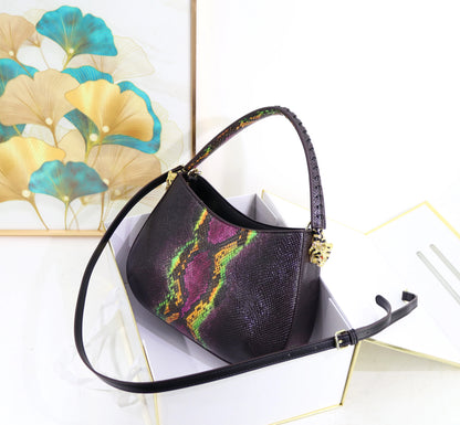 Super Product Fashion Ladies Shoulder Bag Quality Snack Leopard Printing Handbag Women Luxury Designer Bag Factory Outlet 32 cm