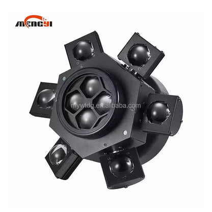 Hot Sale 150W ZES Bee Eye Laser Stage Light SMD RGBW 4IN1 LED Lamp Strip with Moving Lights in Red and Green