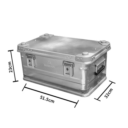 For N15 30L/50L/95L Folding Aluminum Alloy Storage Box for Kitchen Use-Meat Camping & Clothes Containers