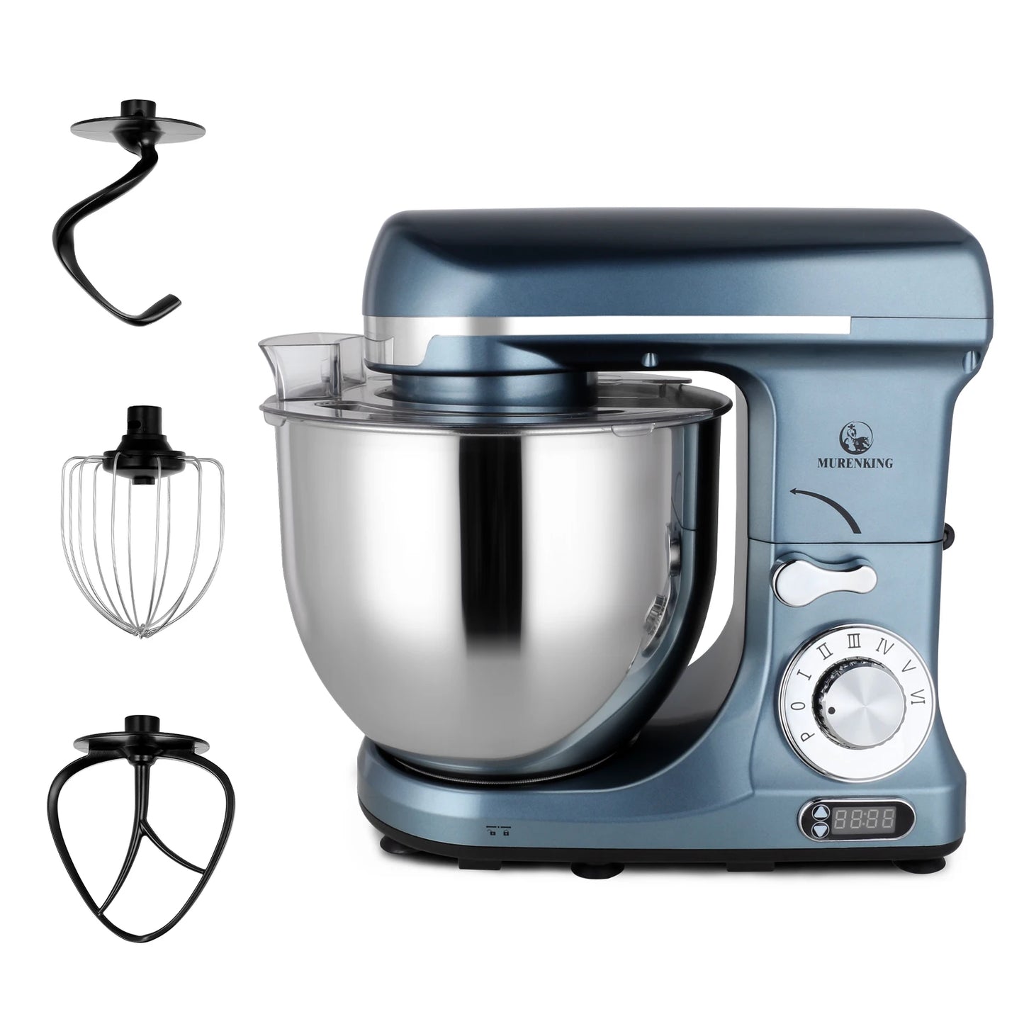Kitchen Factory Supplier Home Dough Mixer 6QT Stainless Steel Bowl Stand Food Mixer Machine Electric Robot Cuisine