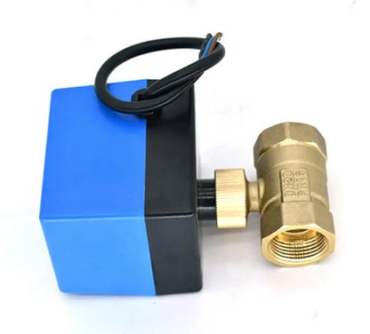 DN15 High Quality CE Brass 2-Way Electric Ball Valve