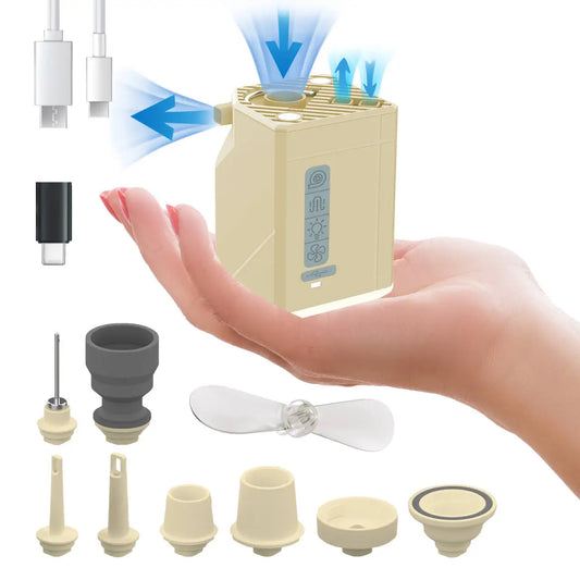 Original Factory Multifunction Electric Mini Air Pump Mattress Bed Air Pump Portable Outdoor USB Air Pump by PDG ibma