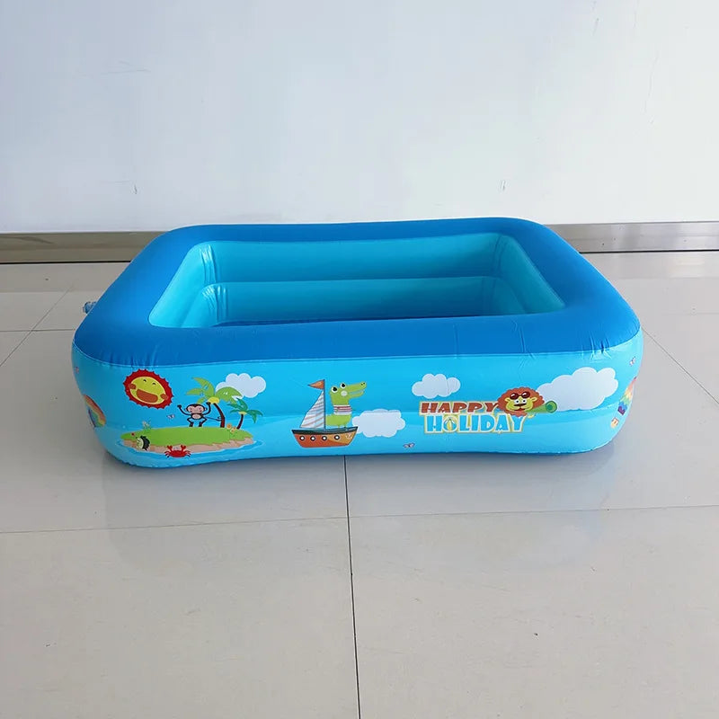 Summer Hot Sale Water Fun Inflatable Family Water Play Equipment Portable Foldable Inflatable Pool for Kids Swimming