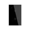LangYeao US WiFi Smart Wall Light Switch 1/2/3/4 Gang Touch Panel with Neutral Wire Compatible with for Tuya App & Smart Life