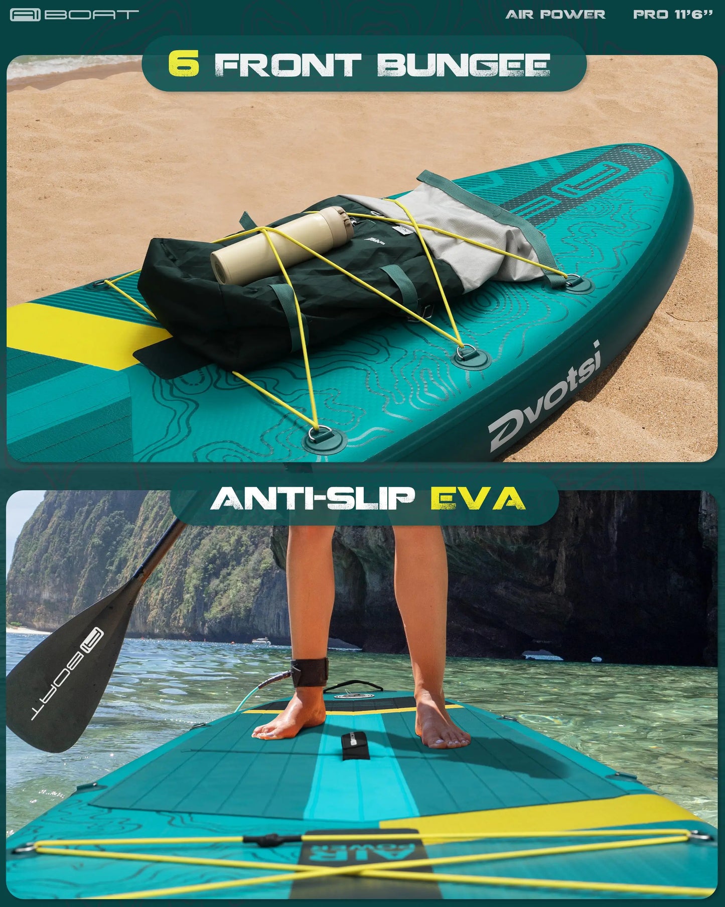 Overseas Spot Goods Inflatable Paddle Board 450lb Capacity Tavola Da Stand up Paddle Waterplay Surfing sup Free Shipping
