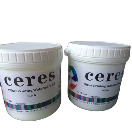 Print Area Offset Printing Watermark Security Ink,Black Watermark Ink,1kg/can by PDG ibma