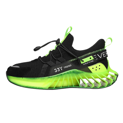 Mesh Fashion Sports Athletic Sneakers Slip on Mesh Fashion Sneakers Sports Shoes Trendy Blade Running Shoes for Men