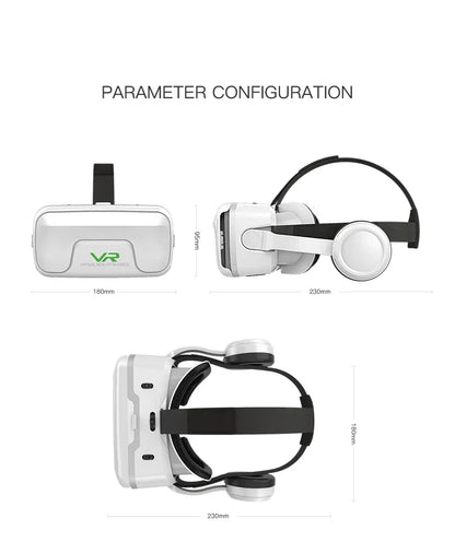 VR Shinecon 10.0 Helmet 3D Glasses Virtual Reality Casque For Smartphone Smart Phone Goggles Headset Viar Video Game Binoculars