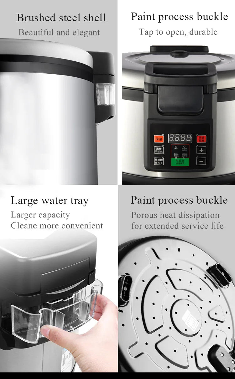 Rice Cooker 16L Customizable Rice Warmer Digital Multicooker Multifunction Rice Cooker 5kg 16L