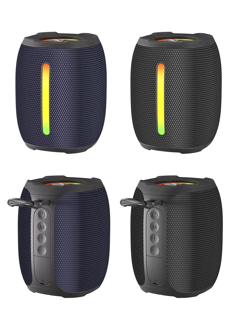 New Arrival Smart Led Wireless Charger  Blue Tooth Speaker With Desktop Colorful Led Smart Speakers
