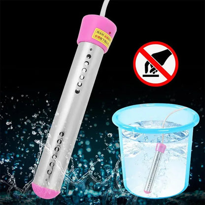 3000W Electric Heater Boiler Water Heating Element Portable Immersion Suspension Bathroom Swimming Pool AU/EU/UK Plug