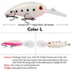 Hot Sale 14g/10cm Multiple Colors Swing Bait Seawater Freshwater Fishing Bait Artificial Simulation Swimming Bait