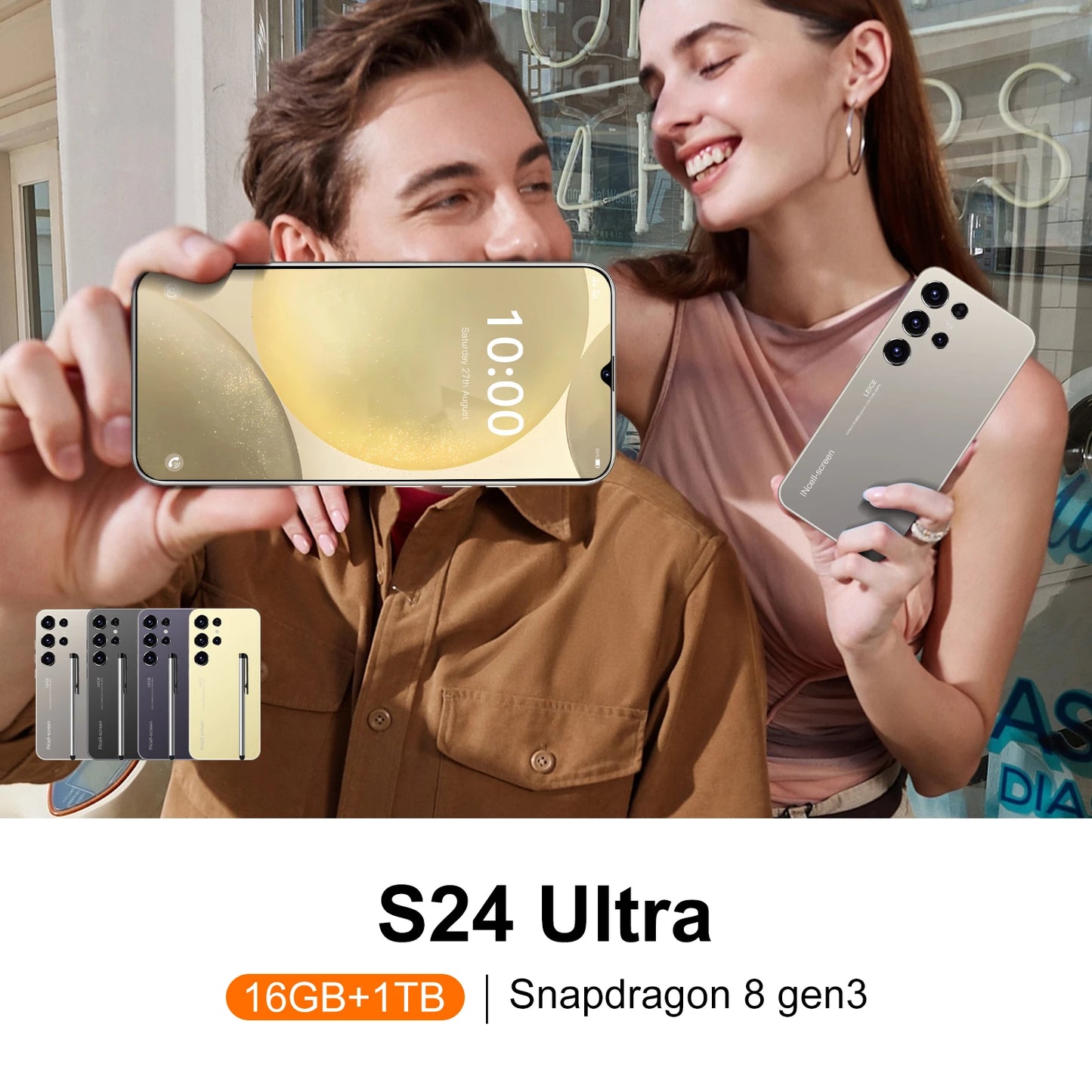 Factory Price Orignal Brand Mobile Phones S24 Ultra 5G Smartphone 1TB Unlocked Android Telephone