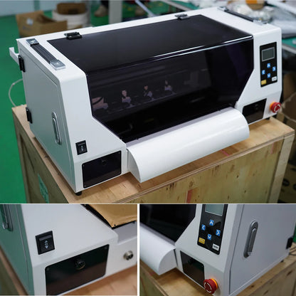 KECAI XP600 I1600 Dual Printhead DTF Printer A3 30CM One Year Remote Protection Printer Clothing Logo Desktop Dtf Printer Set