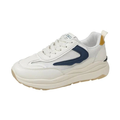 Summer Thick-soled Mesh Sneakers Women's New All-match Retro Heightened Daddy Shoes Trendy Casual Walking Shoes