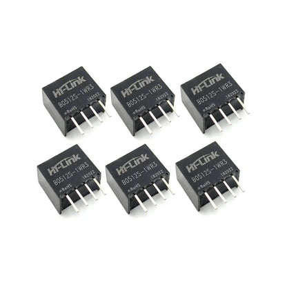 Hi-Link UL Certified DC DC Converter New Mini 1w 5v to 12v 84ma Single Output Isolated Switching Power Supply Module B0512S-1WR3