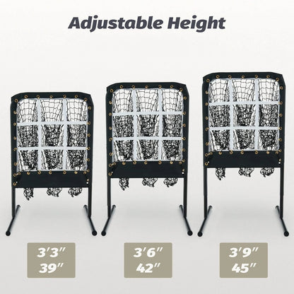 China Manufactured 9-Pocket Baseball Pitching Net for Practice Training Equipment