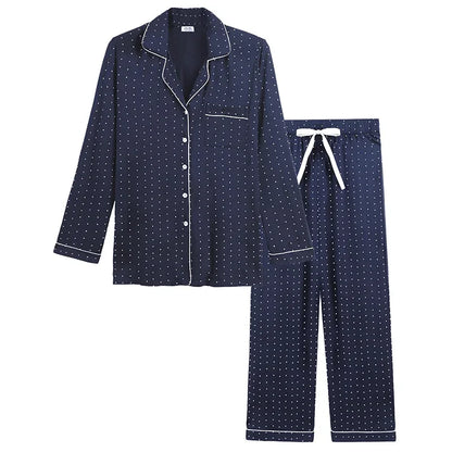 Joyaria Pajama Sets Women Long Sleeve Sleepwear Button Down Pj Pants Set Soft Bamboo Female Night Suit PJS Women Pyjamas Femmes