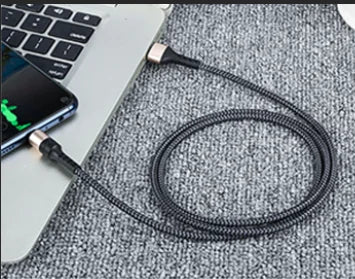 High Quality Universal 1m 2m 3m 3A Nylon Fast Charging USB Data Cable for iPhone Computer Barcode Scanner