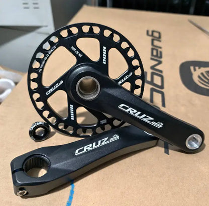 GOLDIX Children Bicycle Crankset 110mm/127mm/140mm/150mm/155mm/160mm Crank MTB Kid Crankset 28T-36T Chainring for  SRAM
