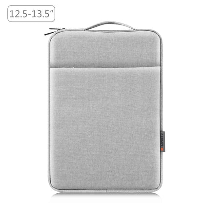 HAWEEL 15-16.7 Inch Laptop Sleeve Case Multi-Function Nylon Storage Briefcase Bag with Zipper Handle Elegant Handbag Design