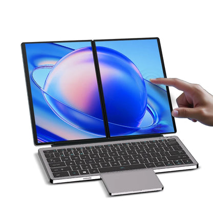 OEM Dual Touchscreen 11 Inch 180° Adjustment Notebook N100 CPU 32GB+512GB/1TB Touchscreen Laptop Table PC Factory Price